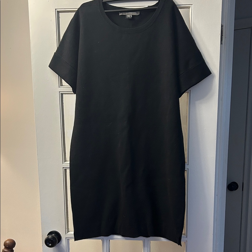 Black Short Sleeve Dress